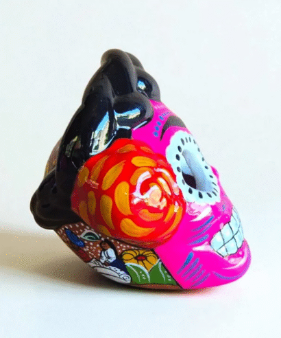 calaveras frida Kahlo artesanales