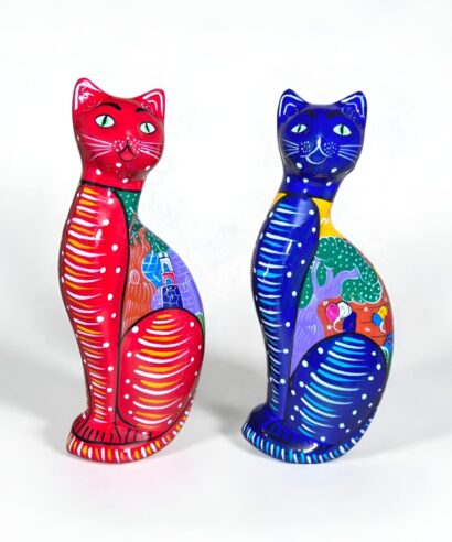Alcancias de gato artesanales