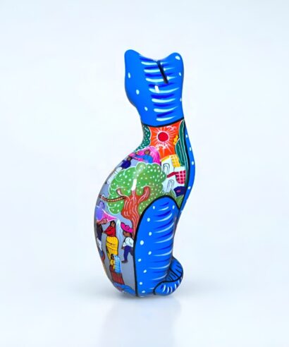 Alcancias de gato artesanales