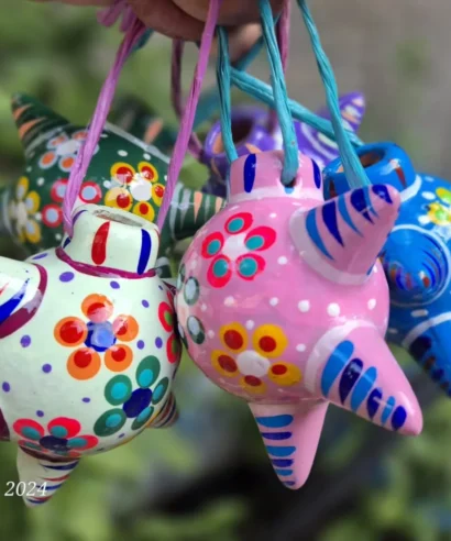 Esferas de barro de Xalitla