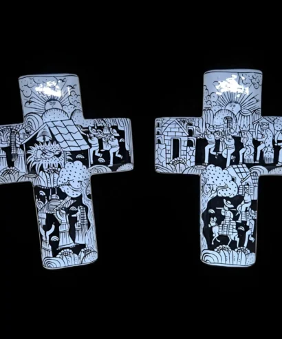 Cruces decorativas estilo mexicano