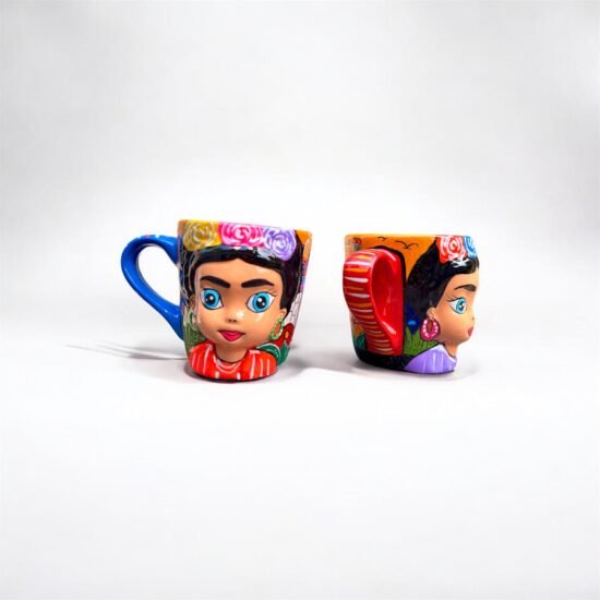 tazas de barro frida